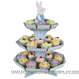 cute Bunny cupcake stand for birthday
