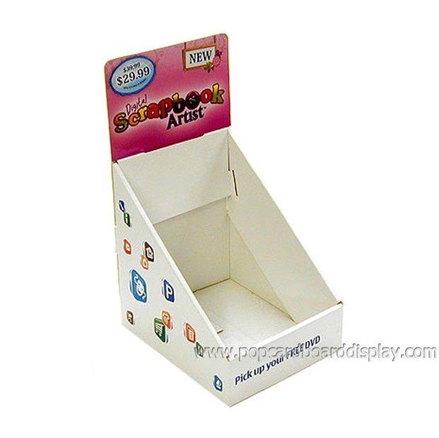 notebook retail cardboard display box,corrugated cardboard display case