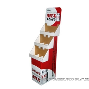 drink bottle promotion cardboard point of sale display