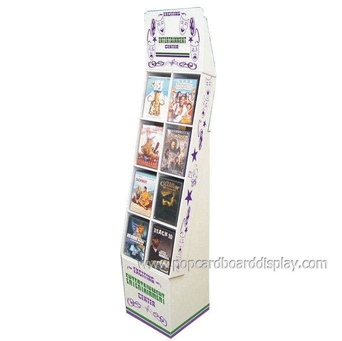 novel retail stable cardboard display stand magazine display