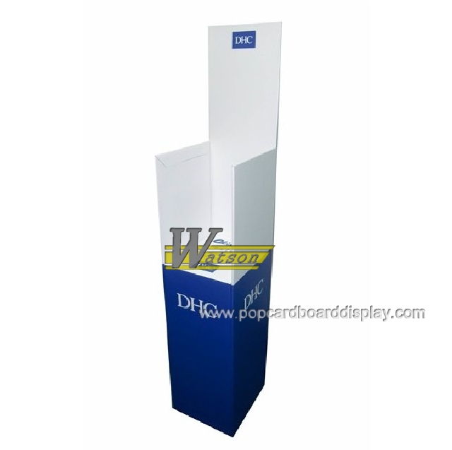 DHC cardboard cosmetic advertising magazine display