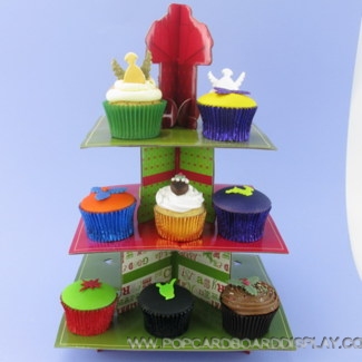 beautiful Christmas party treat stand cake stand