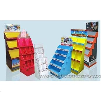 multi-style cardboard floor display stand