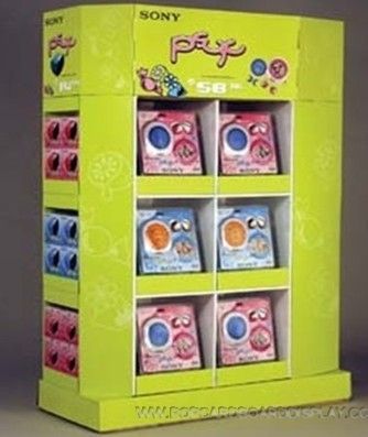 supermarket toy cardboard pallet display