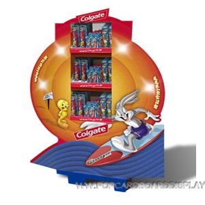 toothbrush cardboard standee display