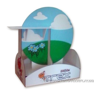 cardboard retail advertising display standee