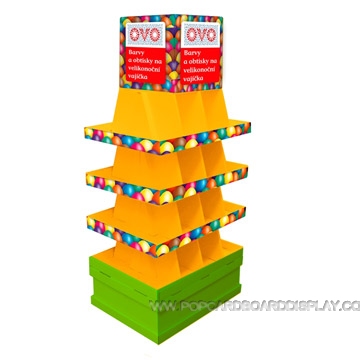 toy car large pallet display rack