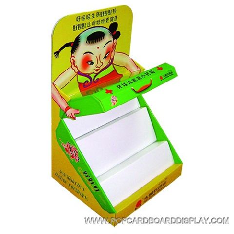 cartoon promotion cardboard counter box