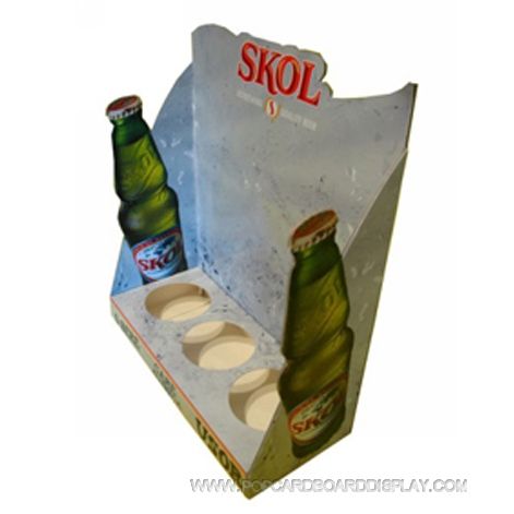 beer cardboard counter display beer packing box