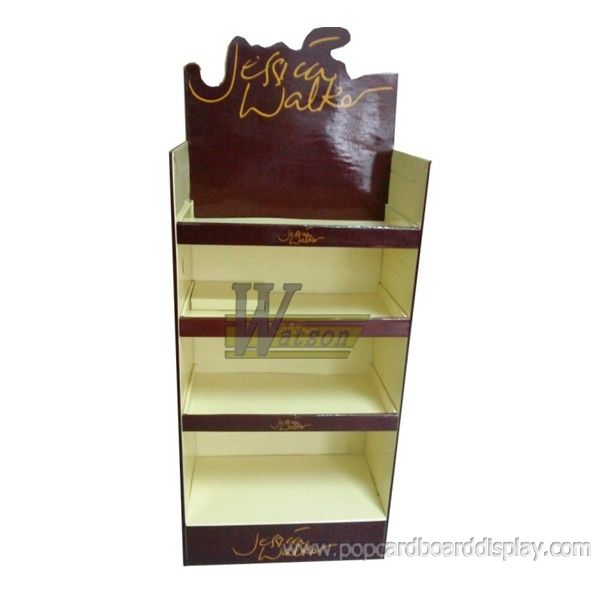 red wine promotion cardboard display racks