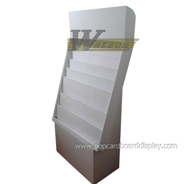 Christmas card customized corrugated paper POS display racks 