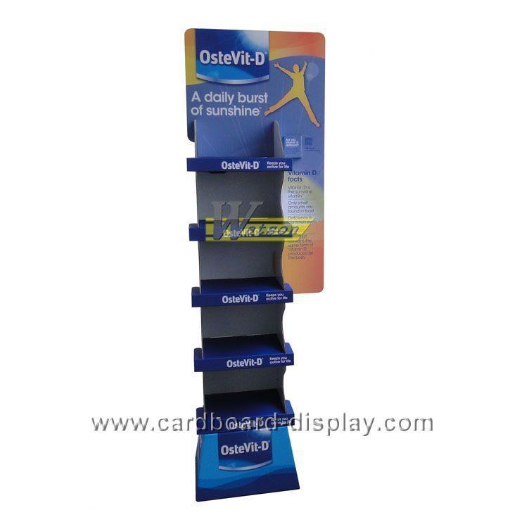 Customized corrugated cardboard display, POP cardboard display stand