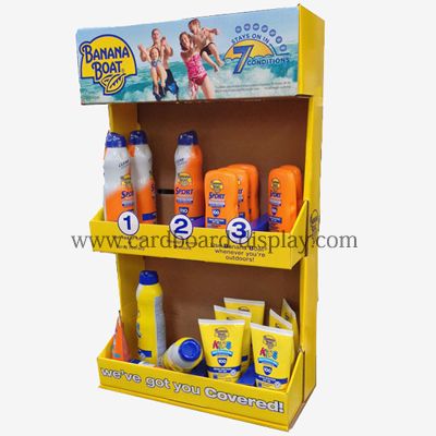 Toothpaste paper display rack skin care products desktop paper display stand